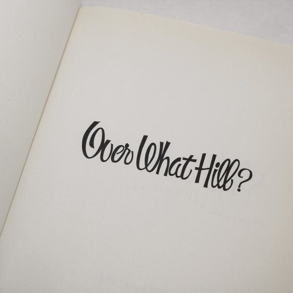 Over What Hill Book by Effie Leland Wilder Novel - Picture 3 of 9